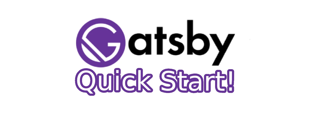 Quickstart with GatsbyJS
